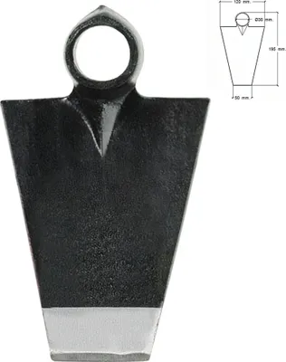 Image de Houe de maçon sans manche 293/ 450 grammes