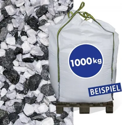 Produktbild von Marmorsplitt Icy Mix 8-16mm 1.000kg Big Bag