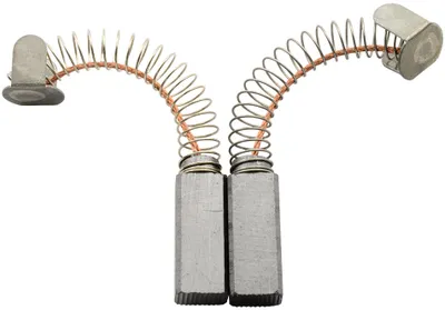 Produktbild von Kohlebürsten für Quersa - 6x8x19,5mm - Mit Federn, Kabel und Stecker