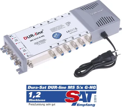 Produktbild von DUR-line Multischalter MS 5/12 G-HQ bis 12 Teilnehmer