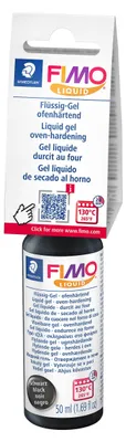 Zdjęcie produktu dla Staedtler FIMO 8050, Żel dekorujący, Czarny, Dorosły, 1 szt., 130 °C, 20 min