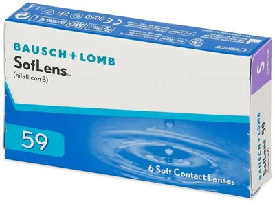 Produktbild von Bausch & Lomb SofLens 59, 6-Pack, Monatlich, 6 Stück(e), 1,42 cm, 8,6 mm, Hilafilcon B, 59%