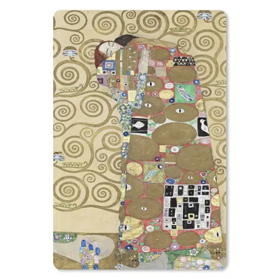 Produktbild von MuchoWow® Mauspad Mousepad Das Abschiednehmen - Gustav Klimt 18x27 cm - Mousepads - Maus Mat - Pad - Mausunterlage