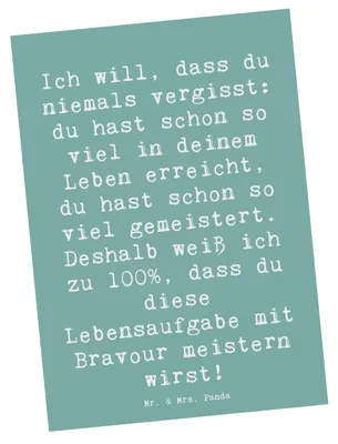 Produktbild von Mr. & Mrs. Panda Postkarte Spruch Trost Erinnerungen - Meeresbrise - Geschenk, Gefühle, Gefühl, Ansichtskarte, liebevolle Worte, Fotokarte, Geborgenheit, Grußkarte, Zitat