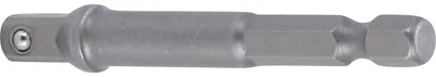 Image de BGS Adaptateur pour perceuses entraînement six pans extérieur 6,3 mm (1/4") / sortie carré extérieur 6,3 mm (1/4") - 9685-1