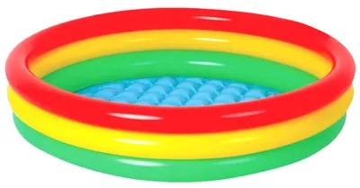 Produktbild von Best Sporting Babypool 85 x 20 cm, Planschbecken mit aufblasbarem Boden