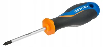 Produktbild von Dexter 2K Schraubendreher PZ 1 x 80 mm Kreuzschlitz