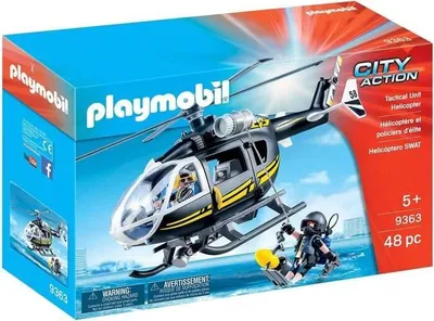 Zdjęcie produktu dla PLAYMOBIL City Action 9363, Helikopter, 5 lat(a), Plastik, Wielobarwny