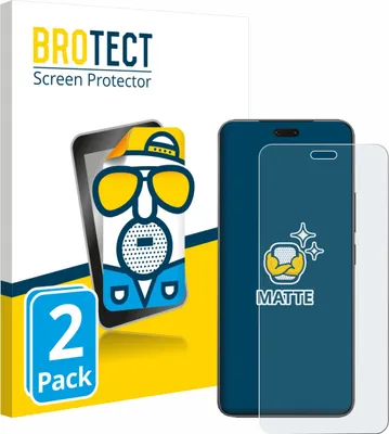 Produktbild von 2x BROTECT Schutzfolie für Xiaomi Civi 5 Pro Displayschutz Displayschutzfolie Folie Matt Entspiegelungsfolie