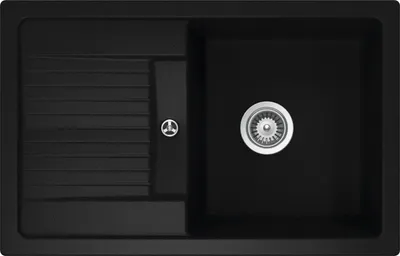 Produktbild von SCHOCK Spüle LIMA D-100S in NERO mit Excenterbedienung