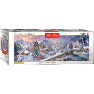 Zdjęcie produktu dla EUROGRAPHICS Puzzle panoramiczne Wakacje na wybrzeżu 1000 elementów 123579
