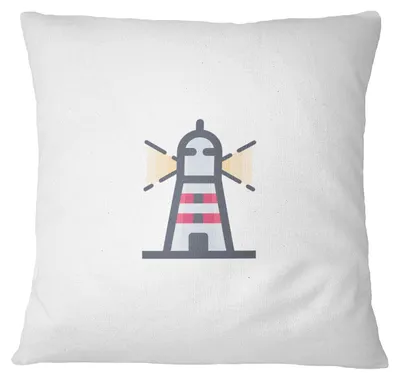 Kissenhülle 45x45 cm, Weiß, Polyester, für Sofa & Wohnzimmer