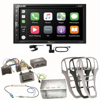 Produktbild von Pioneer AVH-Z5200DAB Android Auto Carplay Einbauset für Opel Astra J