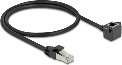 Obrázok produktu pre DeLOCK 81041, 0,5 m, Cat6, F/UTP (FTP), RJ-45, RJ-45, Čierna
