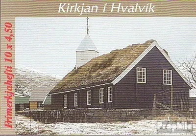 Produktbild von Briefmarken Dänemark - Färöer 1997 Mi MH14 (kompl.Ausg.) postfrisch Kirche von Hvalvik