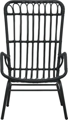 Immagine prodotto di Sedia da Giardino in Polyrattan Nera