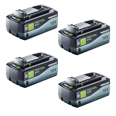 Obrázok produktu pre Sada batérií Festool 4x BP 18 Li 8,0 HP-ASI batéria 18 V 8,0 Ah ( 4x 577323 ) 8000 mAh Li-ion s indikátorom stavu nabitia