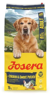 Produktbild von JOSERA Medi/Maxi Chicken & Sweet potato - trockenfutter für Hunde - 12 5kg