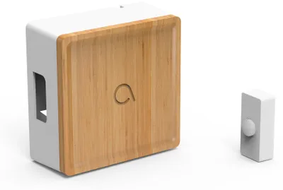 Produktbild von Verdrahteter Klingelknopf Bamboo im Ökodesign - Avidsen - 102506