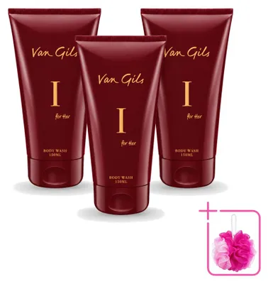 Produktbild von 3 x Van Gils I for Her Douchegel - 150 ml - Sparpackung - 3 Stücke