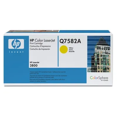 Produktbild von HP 503A Gelb Original LaserJet Tonerkartusche, 6000 Seiten, Gelb, 1 Stück(e)