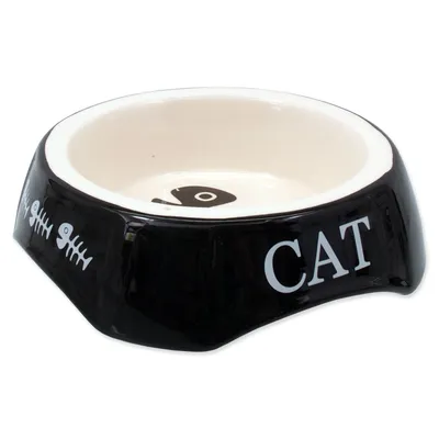 Zdjęcie produktu dla Miska MAGIC CAT nadruk kot czarny 15 cm 1 szt