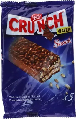 Produktbild von Nestlé Crunch Wafer Snack 5x17g