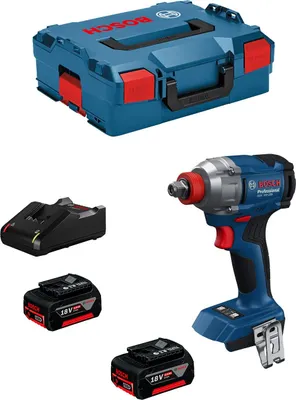 Produktbild von Drehschlagschrauber BOSCH GDX 18V-285 (2 x 5,0 Ah + GAL18V-40 + L-Boxx 136)