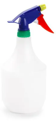 Produktbild von Pflanzenspruhflasche mit 1 Liter Fassungsvermogen - weis - blauer Spruhkopf