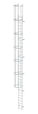 Produktbild von MUNK ortsfeste Steigleitern Aluminium, 9,52m SH