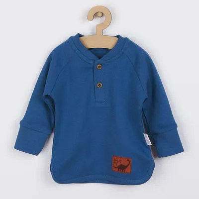 Produktbild von Baby Baumwoll-T-Shirt Nicol Ivo blau, Gr. 74 (6-9m)
