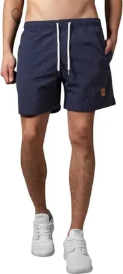 Zdjęcie produktu dla Spodenki męskie kąpielowe Urban Classics Block Swim plażowe granatowe XL