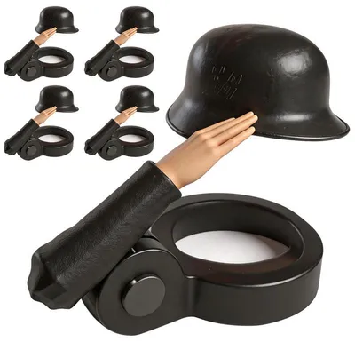 Produktbild von Bierflaschenverschluss Militär Design Flaschenverschluss Set 5 Stück Soldat Kopf Deckel Bierkappe Insektenschutz Outdoor Party Geschenk