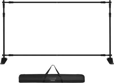 Produktbild von Famanu Backdrop Fotoständer - 240 x 240 cm - Schwarz mit Tragetasche