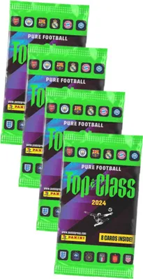 Produktbild von Panini Top Class Karten 2024 - Trading Cards - Sammelkarten - 4 Booster