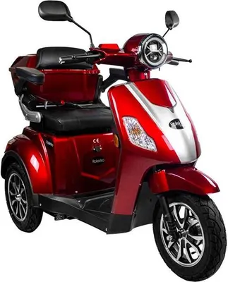 Produktbild von Rolektro, E-Trike 25 V.3 Lithium, Rot, 60-30AH Akku, 1000 Watt