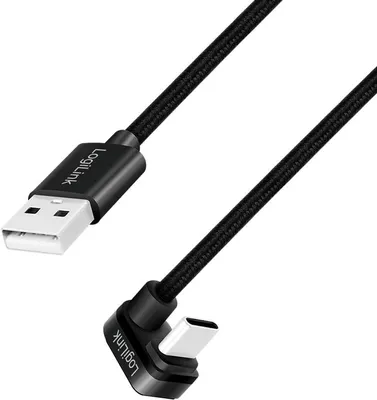 Produktbild von LogiLink CU0192 USB Kabel USB 2.0 1 m USB A USB C Schwarz (CU0192)