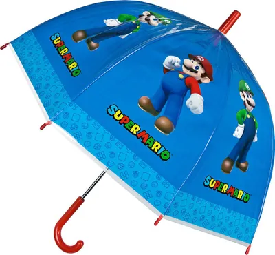 Image de Parapluie pour enfants Super Mario 66 cm Bleu