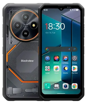 Zdjęcie produktu dla Blackview FORT 2, 16,7 cm (6.56"), 8 GB, 256 GB, 16 MP, Android 15, Czarny