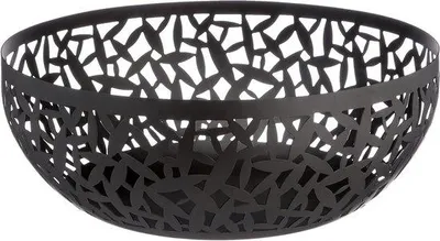 Produktbild von Famanu Obstschale Elegantes Design - 29 cm - Schwarz