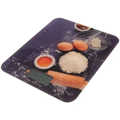 Image de ORION Balance de cuisine balance électronique plate en verre 10kg