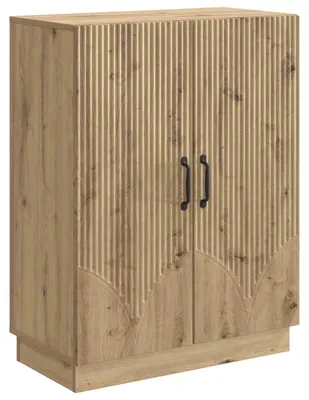 Zdjęcie produktu dla Komoda vidaXL Artisan – dąb, 66 x 34,5 x 87 cm, materiał drewnopochodny