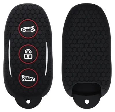 Produktbild von kwmobile Schlüsselhülle für Tesla Model S Smart Key Autoschlüssel Hülle - Autoschlüssel Schlüssel Hülle aus Silikon - Schlüsselschutz Gehäuse in