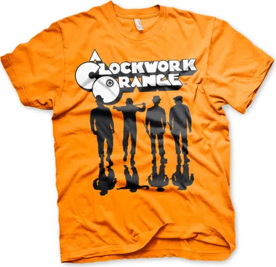 Produktbild von Clockwork Orange Shadows T-Shirt - Medium - Orange