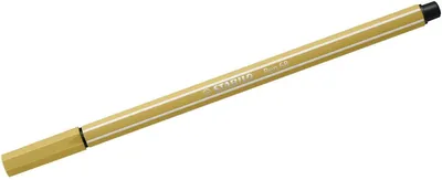 Produktbild von STABILO Pen 68, 1 Farben, Khaki, Rundspitze, 1 mm, Khaki, Hexagonal