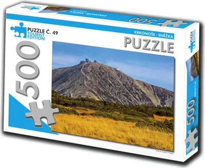 Obrázok produktu pre PUZZLE TOURIST č. 49 - Krkonoše - Snežka 500 kusov
