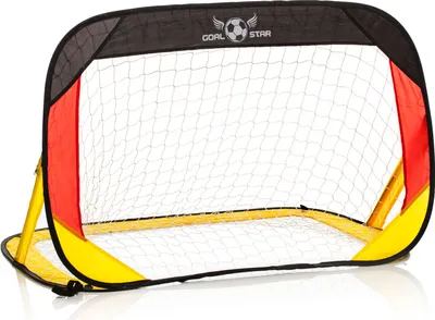 Produktbild von Pop-Up Fußballtor Deutschland 213x152x76 cm - Faltbares Trainingstor für Garten & Park inkl. Tornetz & Heringe - Mobiles Kindertor