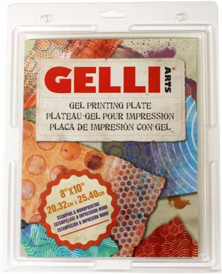 Produktbild von Gelli Arts Gel-Druckplatte 20,3x25,4 cm für Gelprinting und Basteln