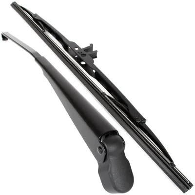 Image de Essuie-glace arrière, bras et capuchon pour Mercedes-Benz W460, W461, W462, W463, modèles de 1979 à 2007