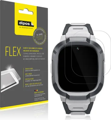 Immagine prodotto di 2x Pellicola protettiva per Mibro P6 Smartwatch 1.4 Zoll, rivestimento al 100%, Protezione dipos Flex